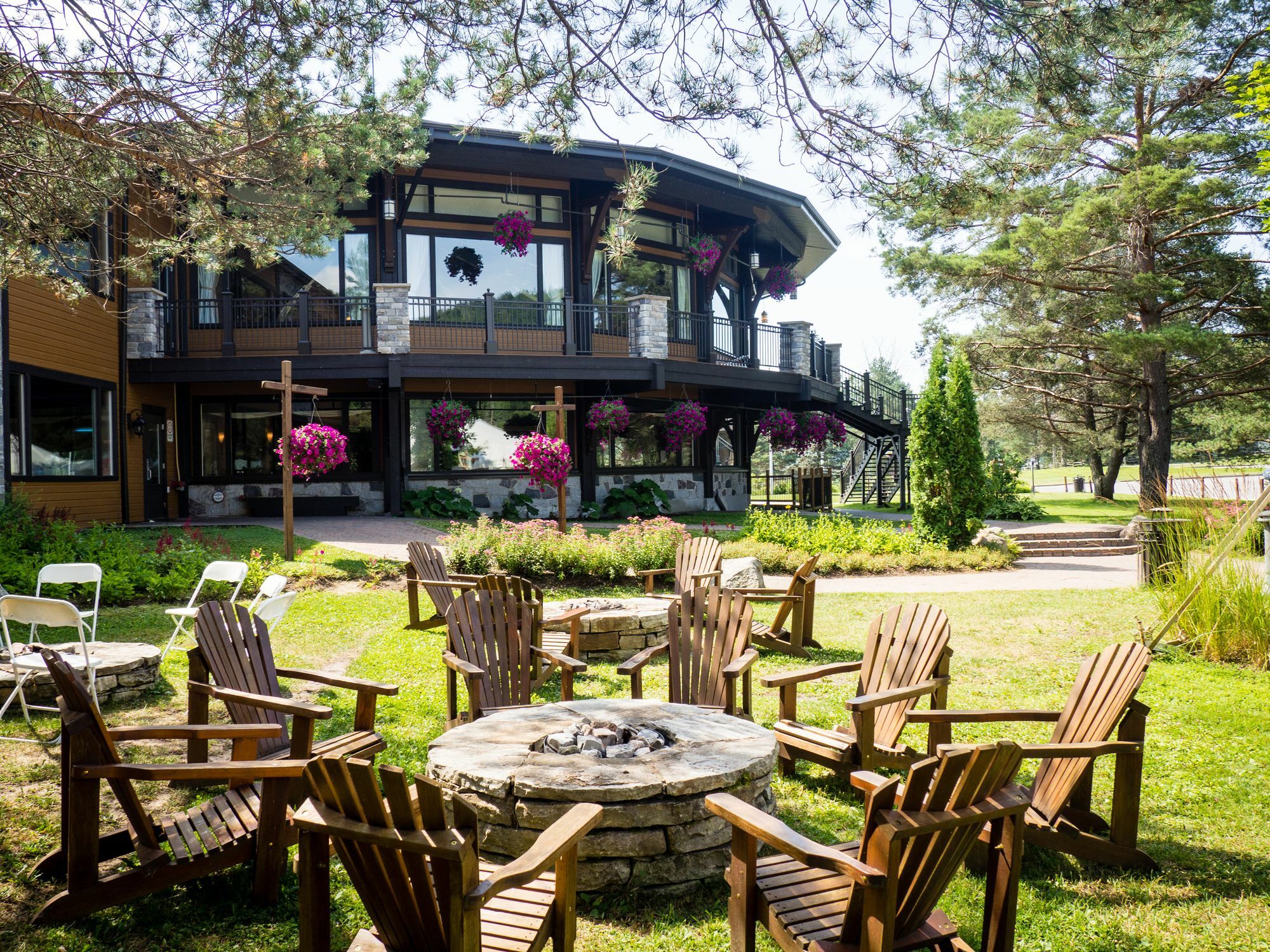 Le Manoir Du Lac Delage Стоунхем Екстериор снимка